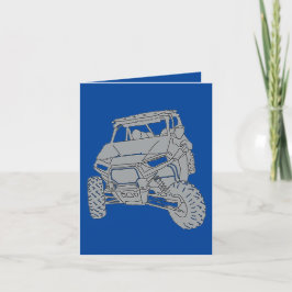 Trail Riding 13 Blank Wenskaart Bedankkaart