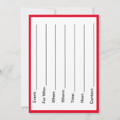 Trail Riding 5 Uitnodiging (Achterkant)