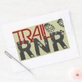 TRAIL RNR RECHTHOEKIGE STICKER (Envelop)