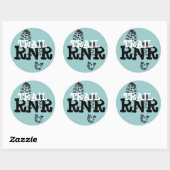 TRAIL RNR RONDE STICKER (Vel)
