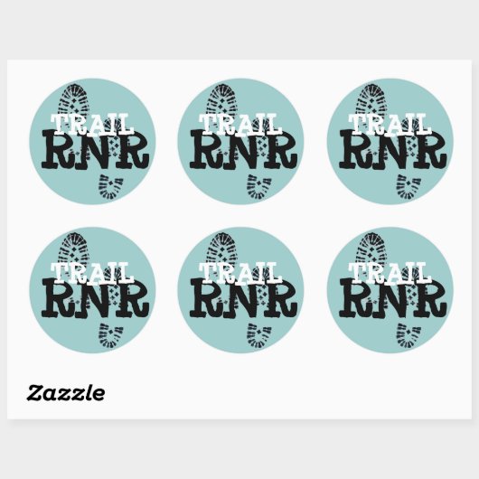 TRAIL RNR RONDE STICKER (Vel)