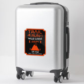 Trail Run Competition Award Sticker (Koffer)