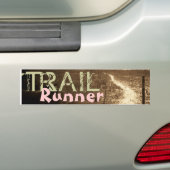 TRAIL, Runner Bumpersticker (Op auto)