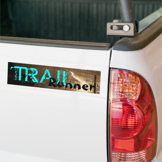 TRAIL, Runner Bumpersticker (Op Truck)