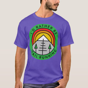 Trail Runner ID is eerder Trail Running Mountains T-shirt