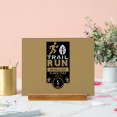 Trail Runner Race Competitie Acryl Bord (Huwelijk)