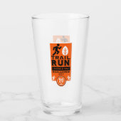 Trail Runner Race Competitie Glas (Achterkant)