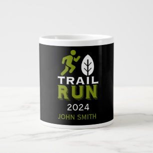 Trail Runner Race Competitie Grote Koffiekop