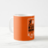 Trail Runner Race Competitie Koffiemok (Voorkant links)