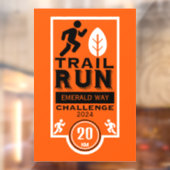 Trail Runner Race Competitie Raamsticker (Vel 2)
