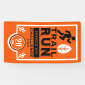 Trail Runner Race Competitie Spandoek (Horizontaal)