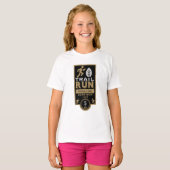 Trail Runner Race Competitie T-shirt (Voorkant volledig)
