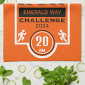 Trail Runner Race Competitie Theedoek (Gevouwen)