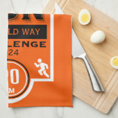 Trail Runner Race Competitie Theedoek (Quarter Fold)