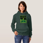 Trail Runner Sport in Natuur Hoodie (Voorkant volledig)
