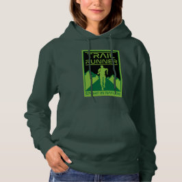 Trail Runner Sport in Natuur Hoodie