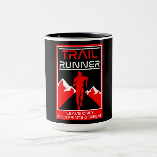 Trail Runner Sport in Natuur Mok (Midden)