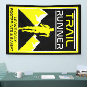 Trail Runner Sport in Natuur Spandoek (Beurs)
