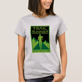 Trail Runner Sport in Natuur T-shirt