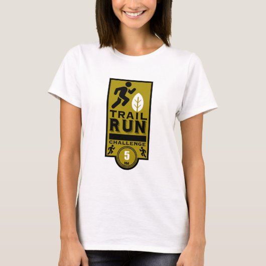 Trail Runner Sport in Natuur T-shirt (Voorkant)