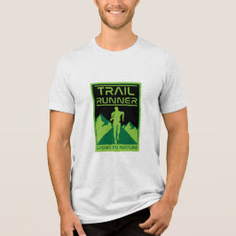 Trail Runner Sport in Natuur Tri-Blend Shirt