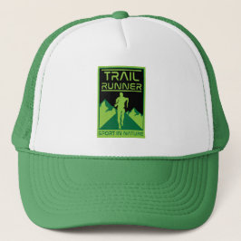 Trail Runner Sport in Natuur Trucker Pet