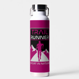 Trail Runner Sport in Natuur Waterfles