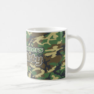 Trail Runners like it Dirty - Camo Koffiemok