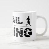 Trail Running Adler Berge Wald Schuhe Profil Grote Koffiekop (Rechts)