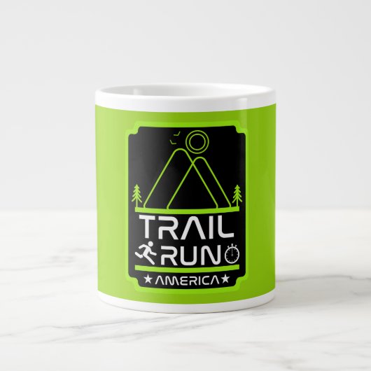 Trail Running America Grote Koffiekop (Voorkant)