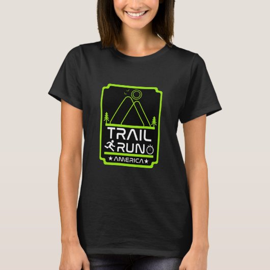 Trail Running America T-shirt (Voorkant)