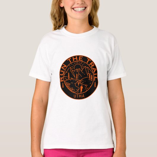 Trail Running America T-shirt (Voorkant)