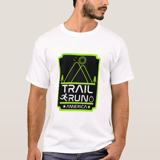 Trail Running America T-shirt (Voorkant)