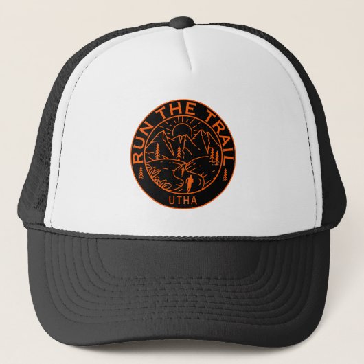Trail Running America Trucker Pet (Voorkant)