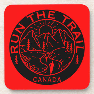 Trail Running Canada Bier Onderzetter