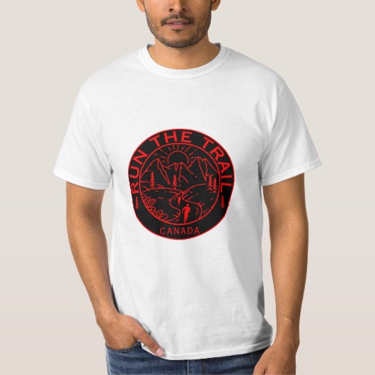 Trail Running Canada T-shirt (Voorkant)