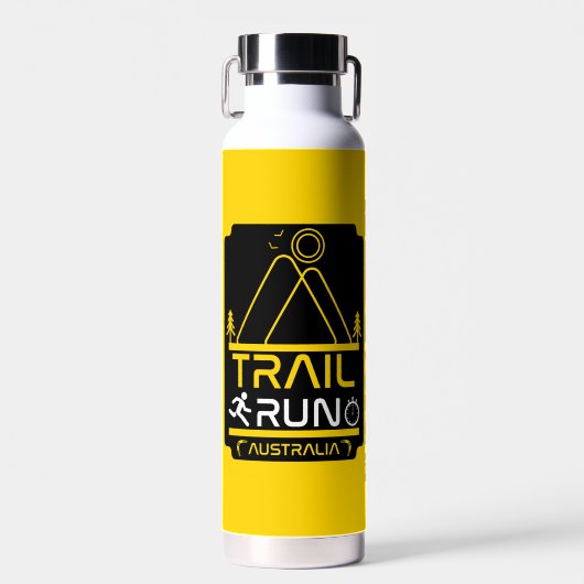 Trail Running Clubs en wedstrijden Waterfles (Voorkant)