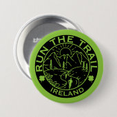 Trail Running Ierland Ronde Button 7,6 Cm (Voorkant /achterkant)