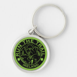 Trail Running Ierland Sleutelhanger