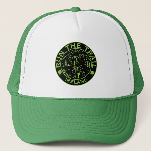 Trail Running Ierland Trucker Pet (Voorkant)