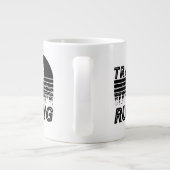 Trail Running im Sonnenuntergang mit Bergen Grote Koffiekop (Achterkant)