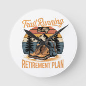 Trail Running is Mijn Pensioenplan Ronde Klok (Voorkant)