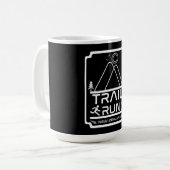 Trail Running Nieuw-Zeeland Koffiemok (Voorkant links)