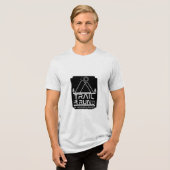 Trail Running Nieuw-Zeeland Tri-Blend Shirt (Voorkant volledig)