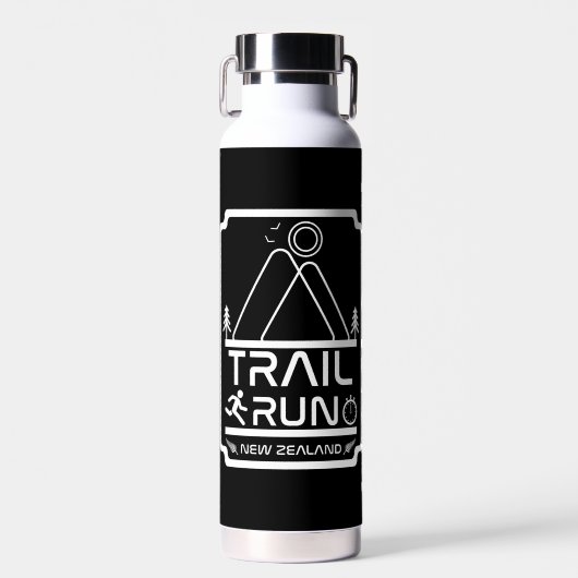 Trail Running Nieuw-Zeeland Waterfles (Voorkant)