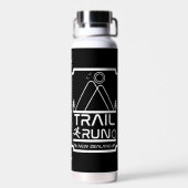 Trail Running Nieuw-Zeeland Waterfles (Achterkant)