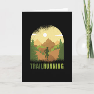 Trail Running Runner Mountains buiten Kaart