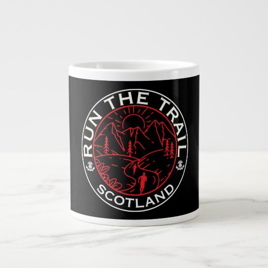 Trail Running Scotland Grote Koffiekop (Voorkant)