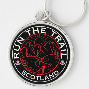 Trail Running Scotland Sleutelhanger