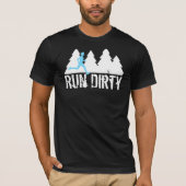 Trail Running shirt - Run Dirty (Voorkant)